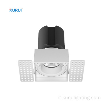 Downlight a LED dimmabile a monte del soffitto regolabile